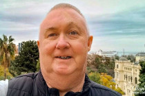 Alan Morris in Malaga.