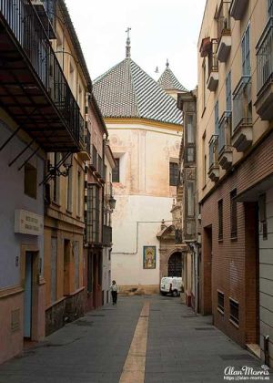 One of the many Churches in Malaga.