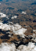 Northern Morocco, Africa from the air. Northern Morocco, Africa from the air.