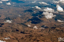 Northern Morocco, Africa from the air.