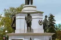 Memorial statue to Martin Luther King Jr in City Park