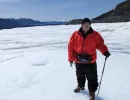 Alan Morris on the Mendenhall Glacier