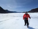 Alan Morris on the Mendenhall Glacier