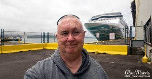 Alan Morris in front of the NCL Spirit