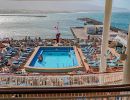 Swimming pool on the back of the NCL Spirit.