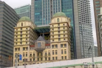 Architecture, building, Osaka, Japan.