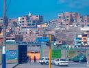 Homes along the road into Chincha near the Pachacamac complex.