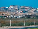 Homes along the road into Chincha near the Pachacamac complex.