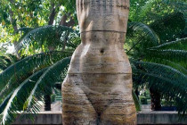 Statue on the grounds of Hort Dei Rei Park in Palma Mallorca.