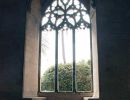 Large window in the Merchants Guild in Palma Mallorca.