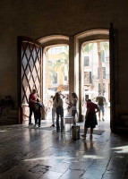Main doors of the Merchants Guild in Palma Mallorca. Main doors of the Merchants Guild in Palma Mallorca.