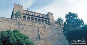 La Almudaina Palace in Palma Mallorca.