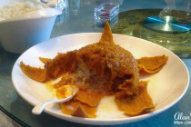 Curry & rice dish in a Sichuan restaurant