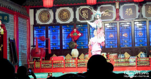 Puppeteer performing in the Sichuan Opera & Folk Arts show. Puppeteer performing in the Sichuan Opera & Folk Arts show.