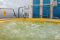 Jacuzzi on the Costa Favolosa.