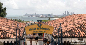 An artisan market in Olinda.