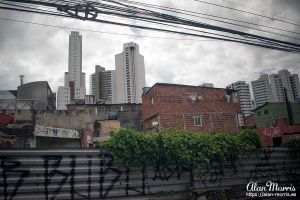 Skyline in Recife, Brazil.