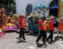 Band playing in the grounds of the Casa da Cultura, Recife.