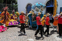 Band playing in the grounds of the Casa da Cultura, Recife.