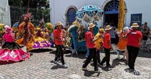 Band playing in the grounds of the Casa da Cultura, Recife.