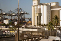 dock area of Salvador.