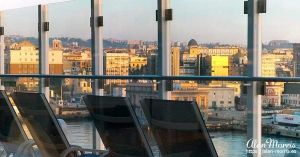 View of Naples from the deck of the Costa Toscana.