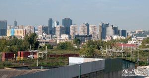 Naples skyline.