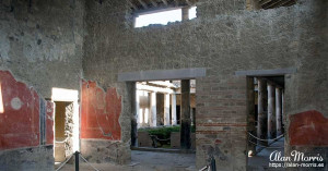 Home of a merchant in Pompeii.