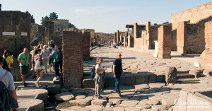 Street in Pompeii.