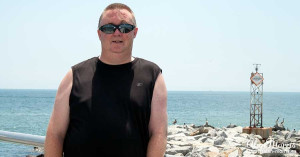 Alan Morris at Jetty Park, Cape Canaveral.