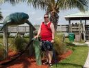 Alan Morris at Manatee Park in Cape Canaveral.