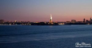 The Statue of Liberty on Liberty Island