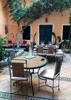 The courtyard of Riad El Falili. The courtyard of Riad El Falili.