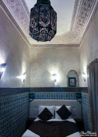 Bedroom at the Riad el Falili Bedroom at the Riad el Falili