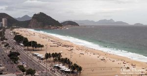 Copacabana Beach in Rio de Janeiro