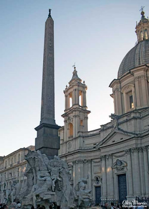 Fountain of the four rivers, Rome