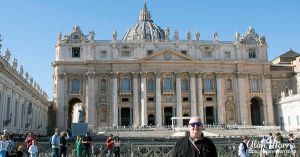 Alan Morris in Saint Peters Square