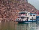 Small cruise boat like the one I was on as I went up the Shennong Stream.