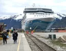 The NCL Spirit docked in Skagway, Alaska.