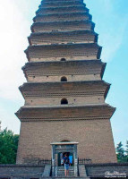 The Small Wild Goose Pagoda in Xi´an, Shaanxi, China. The Small Wild Goose Pagoda in Xi´an, Shaanxi, China.