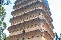 The Small Wild Goose Pagoda in Xi´an, Shaanxi, China.