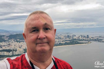 Alan Morris on Sugarloaf Mountain.
