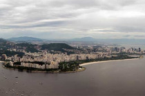 Botofoga Beach, Flamengo Beach & Santos Dumont Airport.