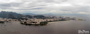 Botofoga Beach, Flamengo Beach & Santos Dumont Airport.