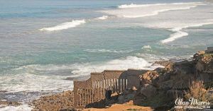 Atlantic Ocean along the Morocco coast at Cape Spartel