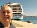 Alan Morris, dockside by the MSC Lirica in the Port of Tangier.