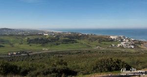 Morocco coastline at Cape Spartel.