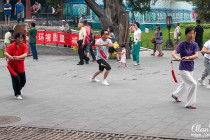 Exercises with swords, Temple of Heaven.