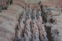 Terracotta Warriors in Pit One.
