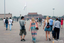 Tiananmen Square, Beijing, China.